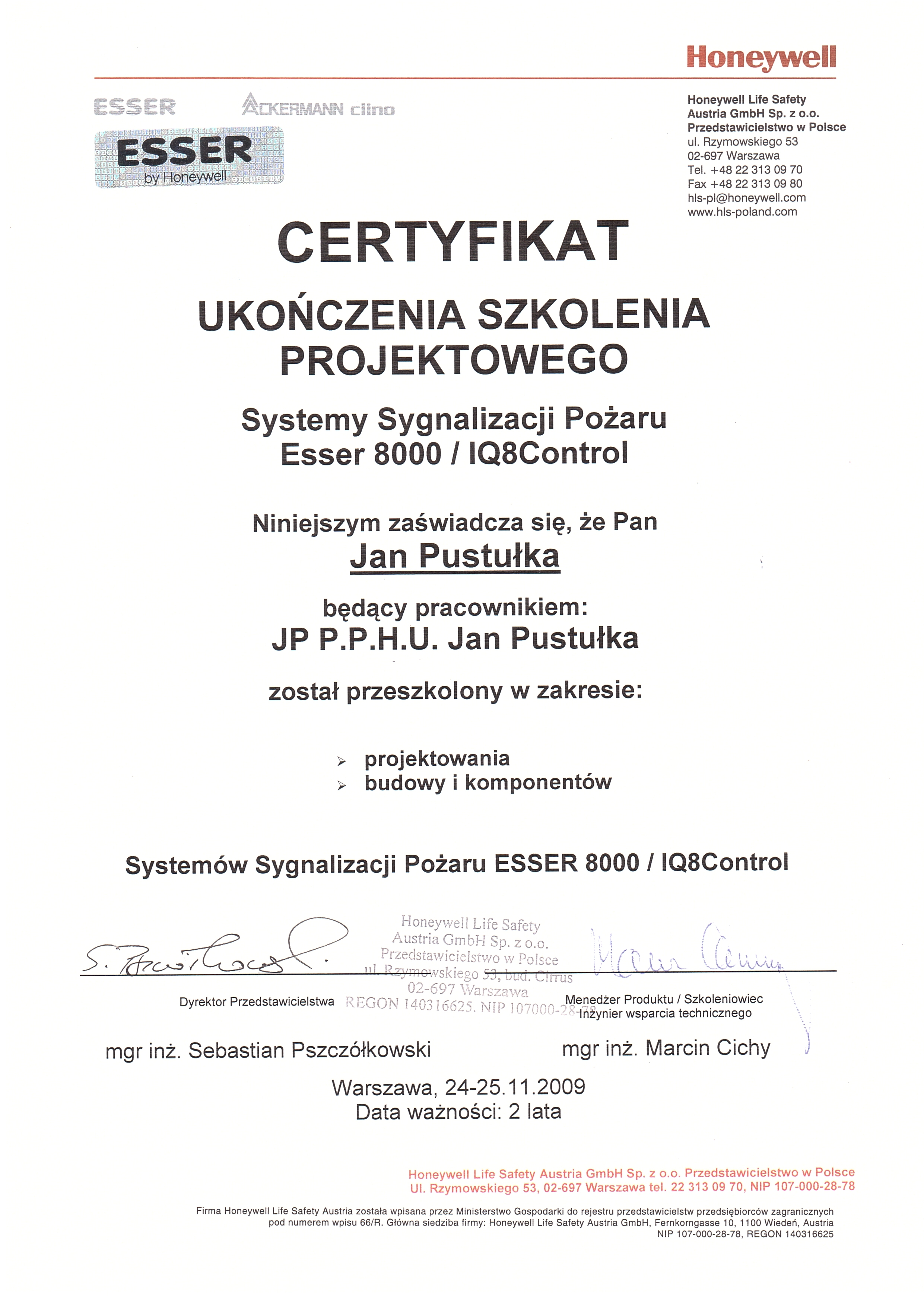 Certyfikat_ESSER_IQ8